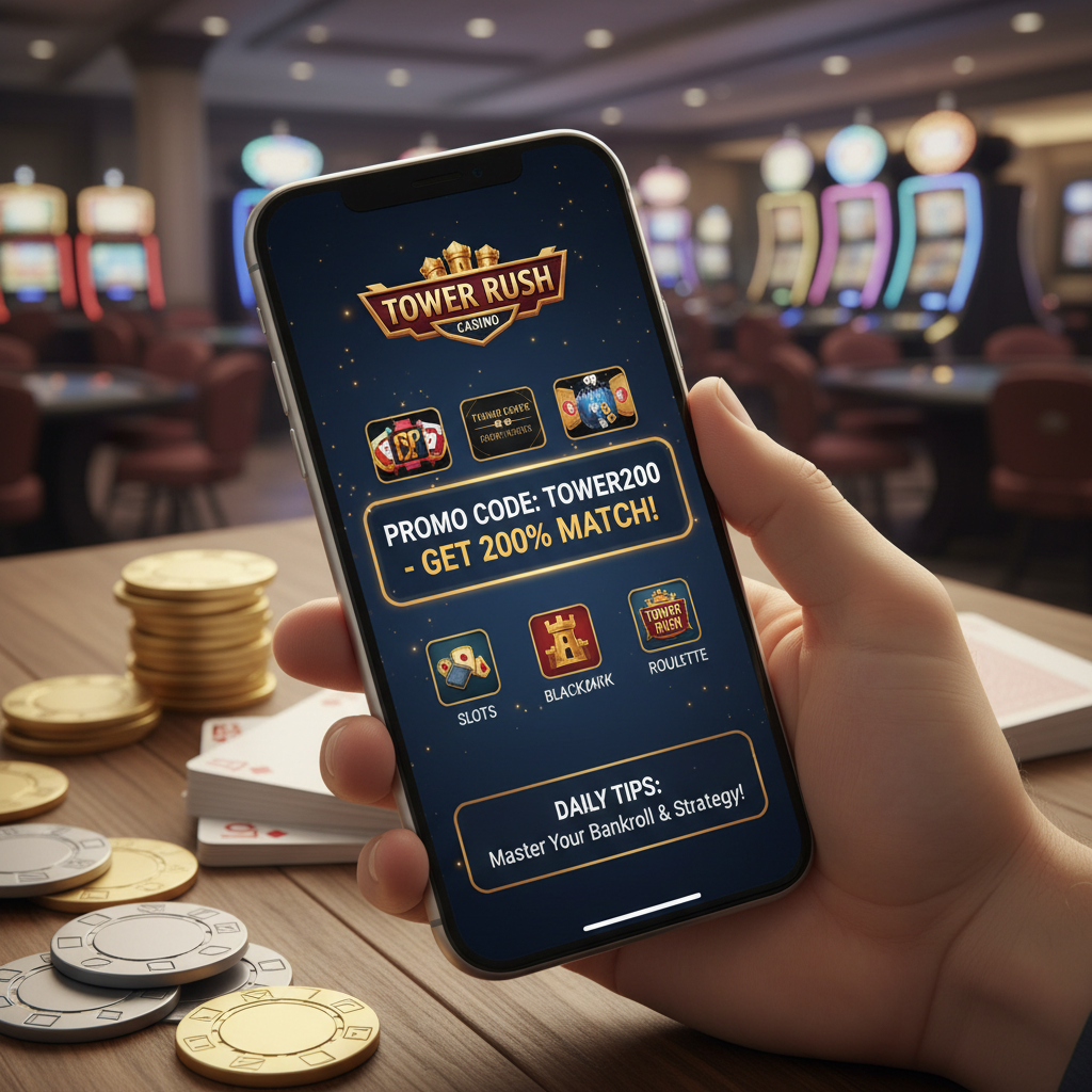 Tower rush promo code info and casino play tips